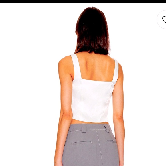 NEW WITH TAGS WHITE SUPERDOWN LARA TOP - Picture 2 of 4